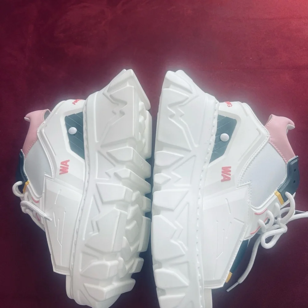 Anthony Wang Gooseberry-01 Punk Rave Open Toe Platform Sz 7.5 - Picture 3 of 6